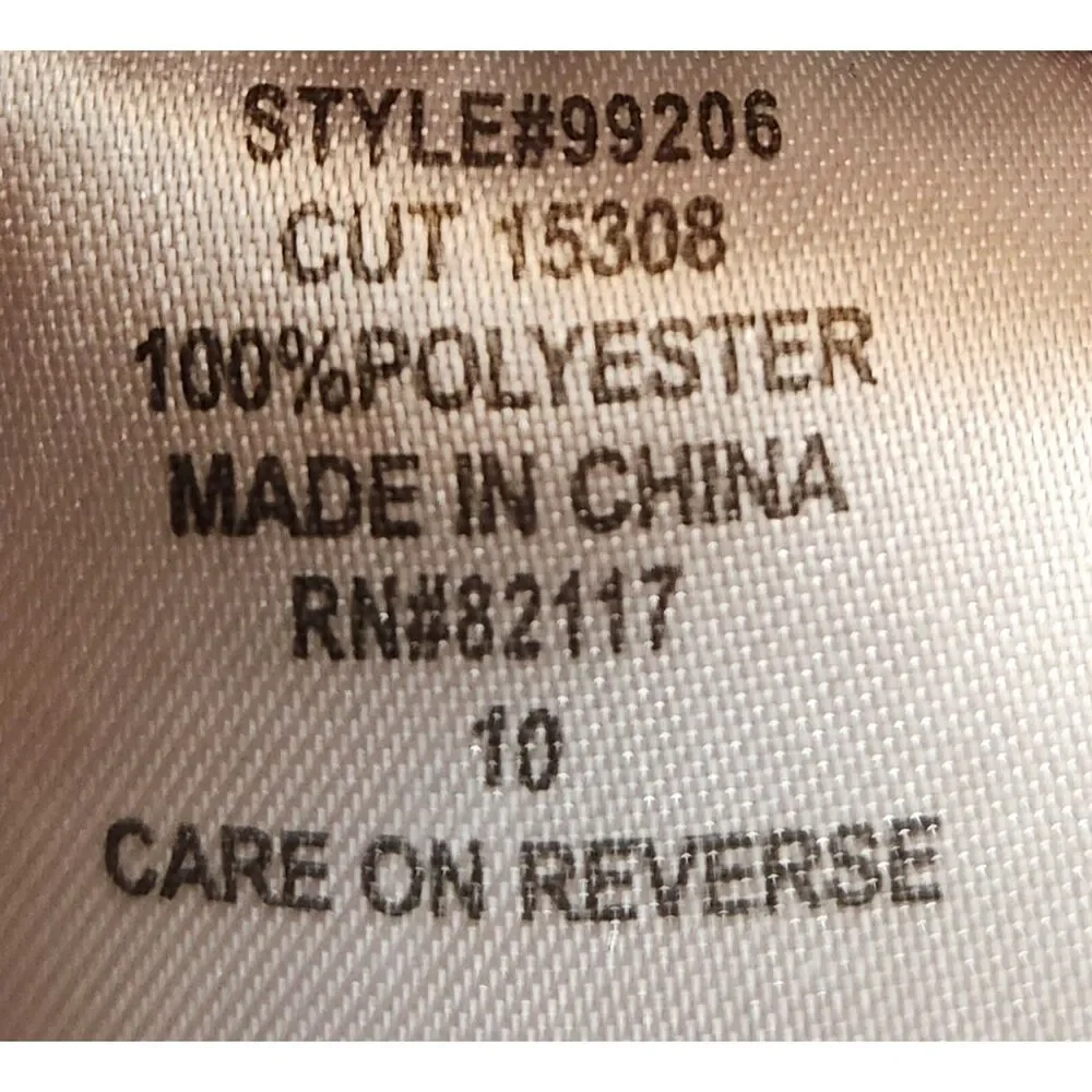 RMLA Girls Dress Size 10 Multi‑Color Sleeveless
